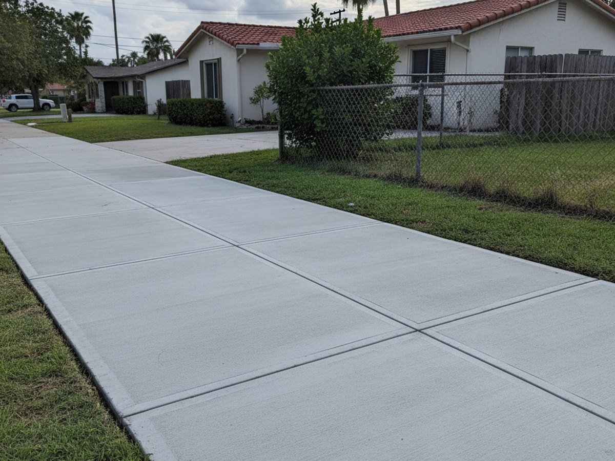Concrete Resurfacing completed by PFL Concrete Co. in Debary, FL